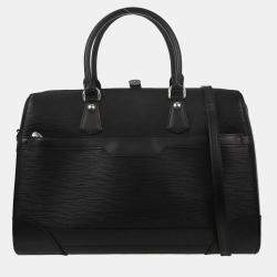 Pre Owned Louis Vuitton Black Epi Sac De Ville 2way Handbag