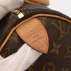 Pre Owned Louis Vuitton Monogram Speedy 30 Handbag