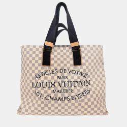 Pre Owned Louis Vuitton Damier Plein Soleil Cabas GM Tote Handbag