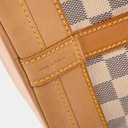 Pre Owned Louis Vuitton Damier Azur Noe Bucket Shoulder Bag