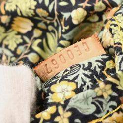 Pre Owned Louis Vuitton Blue Monogram Denim Patchwork Bowly Handbag