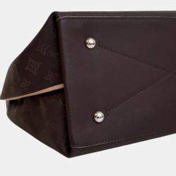 Pre Owned Louis Vuitton Brown Monogram Mahina Carmel Hobo