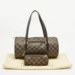 Pre Owned Louis Vuitton Damier Ebene Canvas Papillon 30 Bag