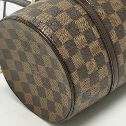 Pre Owned Louis Vuitton Damier Ebene Canvas Papillon 30 Bag