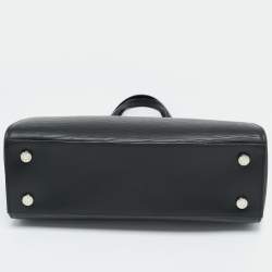 Pre Owned Louis Vuitton Black Epi Leather Brea MM Bag
