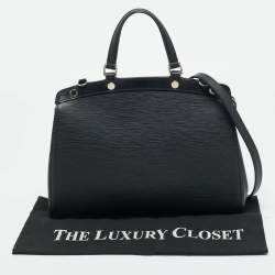 Pre Owned Louis Vuitton Black Epi Leather Brea MM Bag
