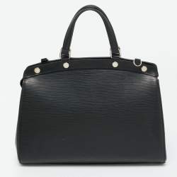 Pre Owned Louis Vuitton Black Epi Leather Brea MM Bag