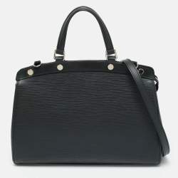 Pre Owned Louis Vuitton Black Epi Leather Brea MM Bag