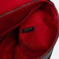 Pre Owned Louis Vuitton Brown Damier Ebene Croisette