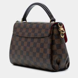 Pre Owned Louis Vuitton Brown Damier Ebene Croisette