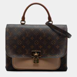 Pre Owned Louis Vuitton Brown Monogram Marignan