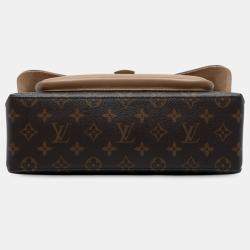 Pre Owned Louis Vuitton Brown Monogram Marignan
