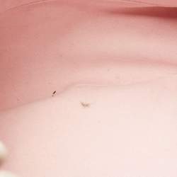 Pre Owned Louis Vuitton Pink Washed Denim Monogram Limited Edition Sunshine Bag