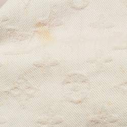 Pre Owned Louis Vuitton Pink Washed Denim Monogram Limited Edition Sunshine Bag