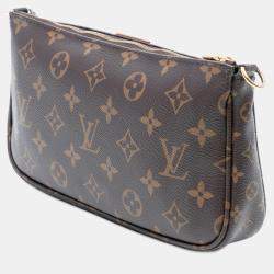 Pre Owned Louis Vuitton Brown Monogram Multi Pochette Accessoires