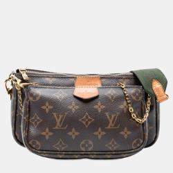 Pre Owned Louis Vuitton Brown Monogram Multi Pochette Accessoires