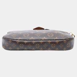 Pre Owned Louis Vuitton Brown Monogram Multi Pochette Accessoires