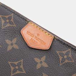 Pre Owned Louis Vuitton Brown Monogram Multi Pochette Accessoires