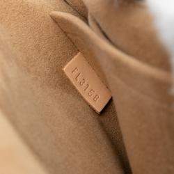 Pre Owned Louis Vuitton Brown Red Monogram Marignan