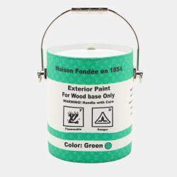 Pre Owned Louis Vuitton Green Monogram Paint Can