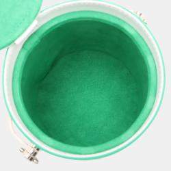Pre Owned Louis Vuitton Green Monogram Paint Can