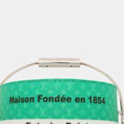 Pre Owned Louis Vuitton Green Monogram Paint Can