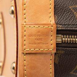 Pre Owned Louis Vuitton Brown Monogram Alma BB