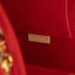 Pre Owned Louis Vuitton Brown Yayoi Kusama Monogram Painted Dots Dauphine MM