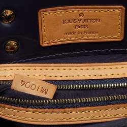 Pre Owned Louis Vuitton Indigo Monogram Vernis Reade PM Bag