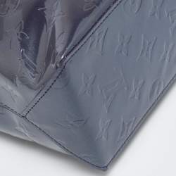 Pre Owned Louis Vuitton Indigo Monogram Vernis Reade PM Bag