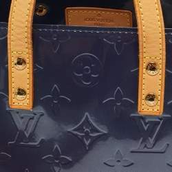 Pre Owned Louis Vuitton Indigo Monogram Vernis Reade PM Bag