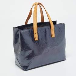 Pre Owned Louis Vuitton Indigo Monogram Vernis Reade PM Bag