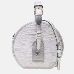 Pre Owned Louis Vuitton Silver Epi Boite Chapeau Souple MM