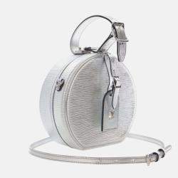 Pre Owned Louis Vuitton Silver Epi Boite Chapeau Souple MM