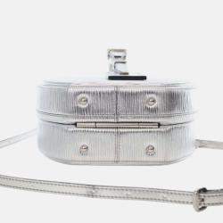 Pre Owned Louis Vuitton Silver Epi Boite Chapeau Souple MM