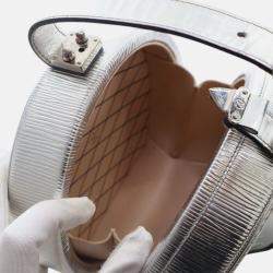 Pre Owned Louis Vuitton Silver Epi Boite Chapeau Souple MM