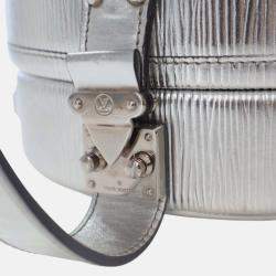 Pre Owned Louis Vuitton Silver Epi Boite Chapeau Souple MM