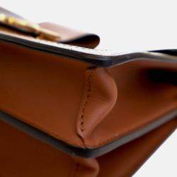 Pre Owned Louis Vuitton Brown Monogram Reverse Dauphine MM