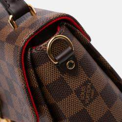 Pre Owned Louis Vuitton Brown Damier Ebene Croisette