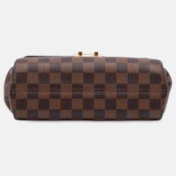 Pre Owned Louis Vuitton Brown Damier Ebene Croisette