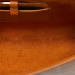 Pre Owned Louis Vuitton Gold Miel Epi Leather Twist MM Bag