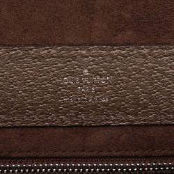 Pre Owned Louis Vuitton Brown Pigskin Samara Reporter Bag