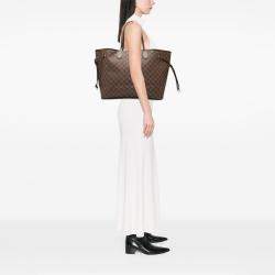 Pre Owned Louis Vuitton Brown Damier Ebene Neverfull GM