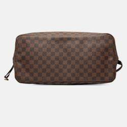 Pre Owned Louis Vuitton Brown Damier Ebene Neverfull GM