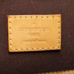 Pre Owned Louis Vuitton Amarante Monogram Vernis Alma PM Bag