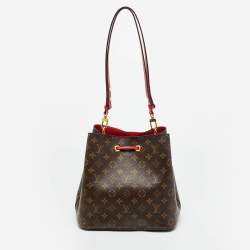 Pre Owned Louis Vuitton Cerise Monogram Canvas NeoNoe MM Bag