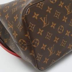 Pre Owned Louis Vuitton Cerise Monogram Canvas NeoNoe MM Bag