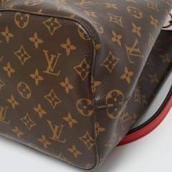 Pre Owned Louis Vuitton Cerise Monogram Canvas NeoNoe MM Bag