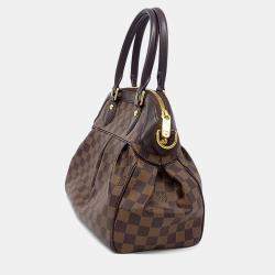Pre Owned Louis Vuitton Brown PVC Damier Trevi PM