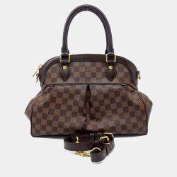 Pre Owned Louis Vuitton Brown PVC Damier Trevi PM